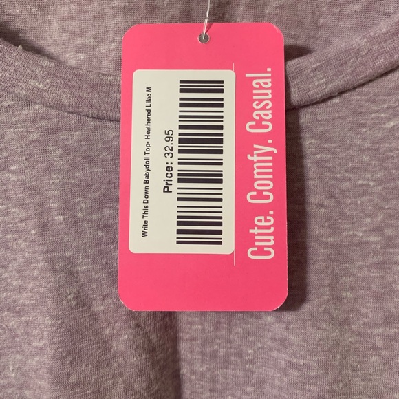 Lilac Babydoll Top - Picture 2 of 4